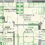 Двустаен апартамент в Бургас, Меден рудник - зона А - 62 кв.м за 1000 €/кв.м - Снимка #1