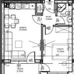 Двустаен апартамент в Пловдив, Кючук Париж - 60 кв.м за 1104 €/кв.м - Снимка #1