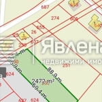 Парцел в Пловдив, Прослав - 2470 кв.м за 106 €/кв.м - Снимка #1
