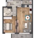 Двустаен апартамент в Пловдив, Кършияка - 77 кв.м за 504 €/кв.м - Снимка #1