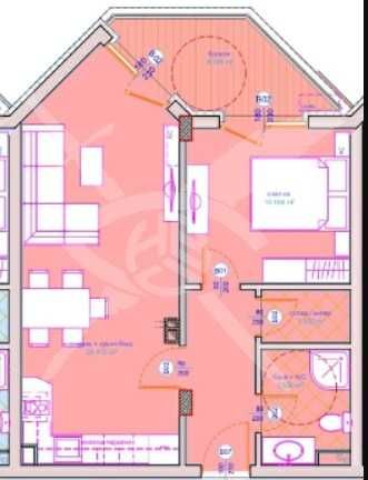 Двустаен апартамент в Бургас, Сарафово - 69 кв.м за 688 €/кв.м - Снимка #1