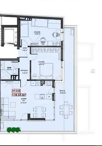 Тристаен апартамент в Пловдив, Христо Смирненски - 138 кв.м за 1208 €/кв.м - Снимка #1