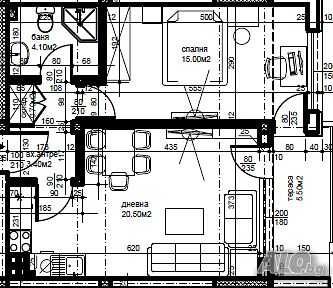 Двустаен апартамент в Пловдив, Христо Смирненски - 65 кв.м за 948 €/кв.м - Снимка #1