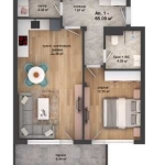 Двустаен апартамент в Пловдив, Кършияка - 77 кв.м за 491 €/кв.м - Снимка #1