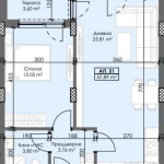 Двустаен апартамент в Пловдив, Тракия - 71 кв.м за 980 €/кв.м - Снимка #1