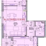 Тристаен апартамент в с. Владая, Област София-град - 82 кв.м за 889 €/кв.м - Снимка #1