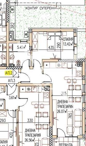 Двустаен апартамент в Пловдив, Остромила - 70 кв.м за 590 €/кв.м - Снимка #1