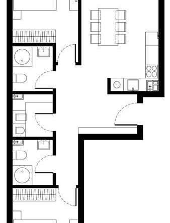 Тристаен апартамент в София, Малинова долина - 130 кв.м за 1786 €/кв.м - Снимка #1