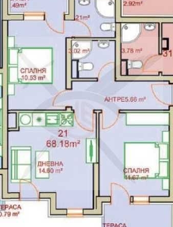 Тристаен апартамент в София, Студентски град - 84 кв.м за 2100 €/кв.м - Снимка #1