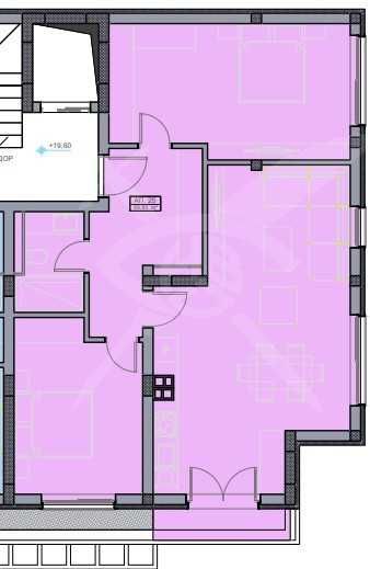 Тристаен апартамент в Пловдив, Христо Смирненски - 106 кв.м за 1203 €/кв.м - Снимка #1