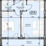 Двустаен апартамент в Пловдив, Тракия - 72 кв.м за 1092 €/кв.м - Снимка #1