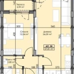 Двустаен апартамент в Пловдив, Тракия - 71 кв.м за 982 €/кв.м - Снимка #1