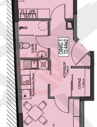 Офис в София, Красно село - 93 кв.м за 1974 €/кв.м - Снимка #1