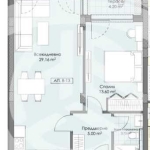 Двустаен апартамент в Пловдив, Остромила - 73 кв.м за 1053 €/кв.м - Снимка #1