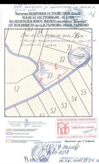 Парцел в Велико Търново, Варуша - 2000 кв.м за 60 €/кв.м - Снимка #1