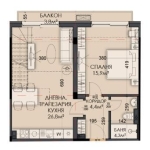 Мезонет в Варна, Виница - 159 кв.м за 834 €/кв.м - Снимка #1