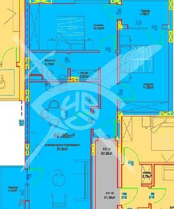 Тристаен апартамент в Бургас, Меден рудник - зона А - 102 кв.м за 904 €/кв.м - Снимка #1
