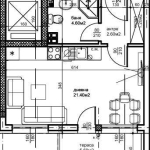 Едностаен апартамент в Пловдив, Беломорски - 46 кв.м за 1177 €/кв.м - Снимка #1