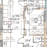 Двустаен апартамент в Пловдив, Остромила - 65 кв.м за 1166 €/кв.м - Снимка #1