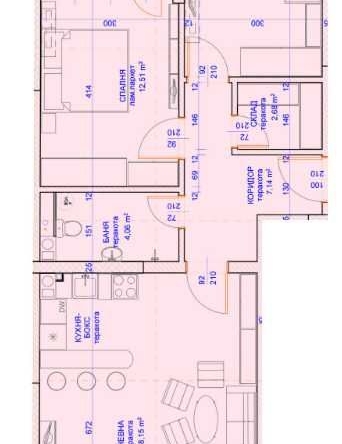 Тристаен апартамент в Пловдив, Остромила - 103 кв.м за 856 €/кв.м - Снимка #1