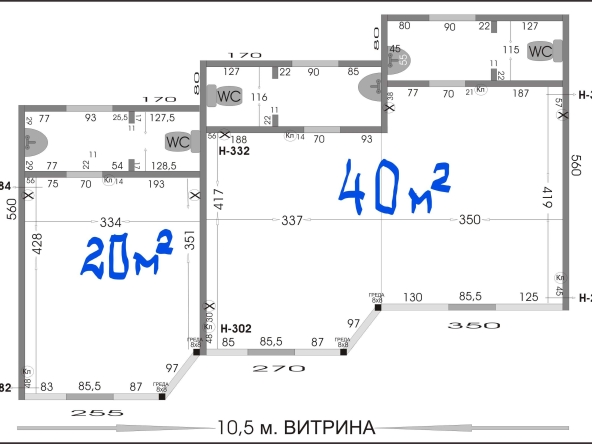 Магазин в с. Кранево, Област Добрич - 60 кв.м за 1050 €/кв.м - Снимка #1