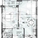 Двустаен апартамент в Пловдив, Център - 62 кв.м за 1012 €/кв.м - Снимка #1