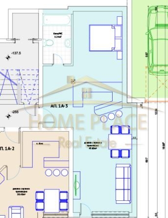 Едностаен апартамент в Варна, Виница - 77 кв.м за 686 €/кв.м - Снимка #1