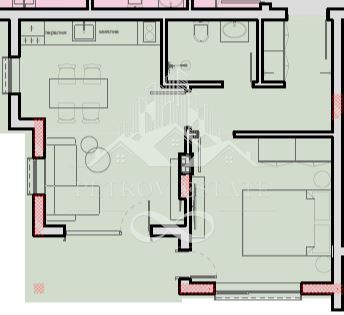 Двустаен апартамент в Велинград - 54 кв.м за 900 €/кв.м - Снимка #1