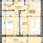 Двустаен апартамент в Пловдив, Тракия - 72 кв.м за 1085 €/кв.м - Снимка #1