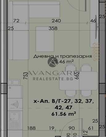 Двустаен апартамент в Пловдив, Кючук Париж - 76 кв.м за 1249 €/кв.м - Снимка #1
