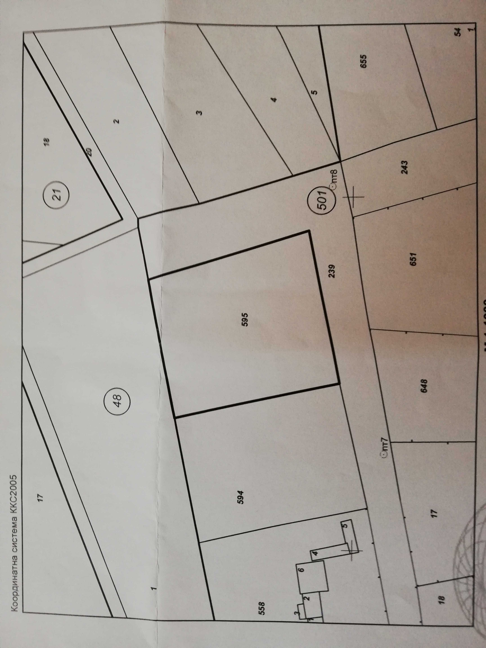 Парцел в Варна, Автогара - 2017 кв.м за 5 €/кв.м - Снимка #1