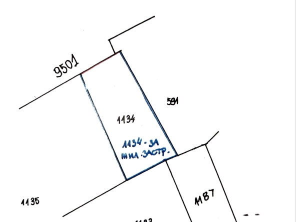 Парцел в Пловдив, Кючук Париж - 591 кв.м за 78 €/кв.м - Снимка #1