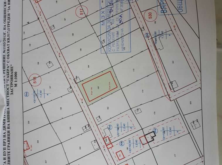 Парцел в Димитровград - 820 кв.м за 27 €/кв.м - Снимка #1