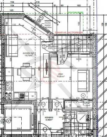 Ателие в София, Сухата река - 55 кв.м за 1905 €/кв.м - Снимка #1