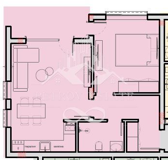 Двустаен апартамент в Велинград - 57 кв.м за 900 €/кв.м - Снимка #1