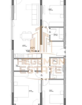 Четиристаен апартамент в Варна, Аспарухово - 159 кв.м за 1507 €/кв.м - Снимка #1