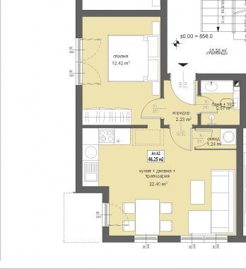 Двустаен апартамент в София, Симеоново - 57 кв.м за 2326 €/кв.м - Снимка #1