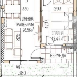 Двустаен апартамент в Пловдив, Остромила - 64 кв.м за 1163 €/кв.м - Снимка #1