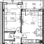 Двустаен апартамент в Пловдив, Беломорски - 68 кв.м за 1015 €/кв.м - Снимка #1