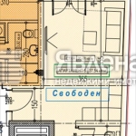 Едностаен апартамент в Варна, Колхозен пазар - 48 кв.м за 1412 €/кв.м - Снимка #1