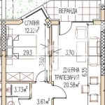 Двустаен апартамент в Пловдив, Остромила - 54 кв.м за 593 €/кв.м - Снимка #1