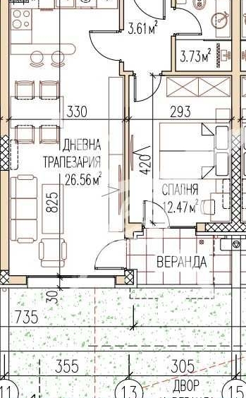 Двустаен апартамент в Пловдив, Остромила - 62 кв.м за 589 €/кв.м - Снимка #1