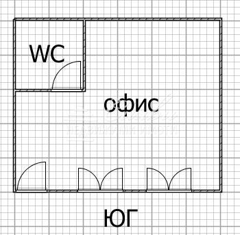Офис в Шумен, Център - 21 кв.м за 2550 €/кв.м - Снимка #1