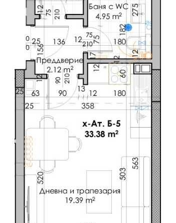 Дава се под наем Едностаен апартамент в Пловдив, Кючук Париж - 40 кв.м за 22478 € - Снимка #1