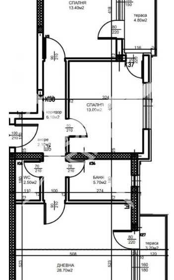Тристаен апартамент в Пловдив, Тракия - 109 кв.м за 1202 €/кв.м - Снимка #1