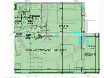 Двустаен апартамент в Пловдив, Христо Смирненски - 70 кв.м за 1386 €/кв.м - Снимка #1