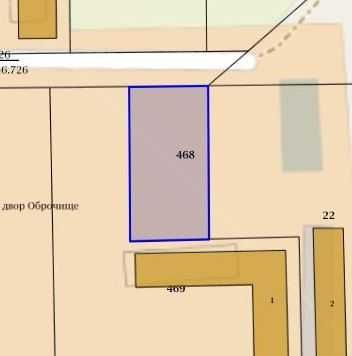 Парцел в с. Оброчище, Област Добрич - 1080 кв.м за 15 €/кв.м - Снимка #1