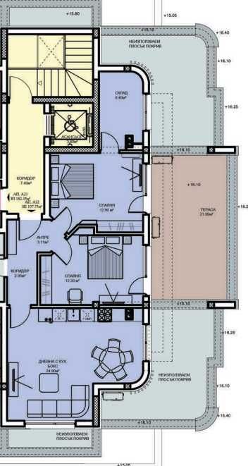 Тристаен апартамент в Асеновград - 148 кв.м за 460 €/кв.м - Снимка #1