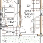 Двустаен апартамент в Пловдив, Остромила - 62 кв.м за 592 €/кв.м - Снимка #1