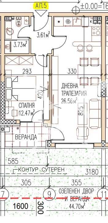 Двустаен апартамент в Пловдив, Остромила - 62 кв.м за 592 €/кв.м - Снимка #1